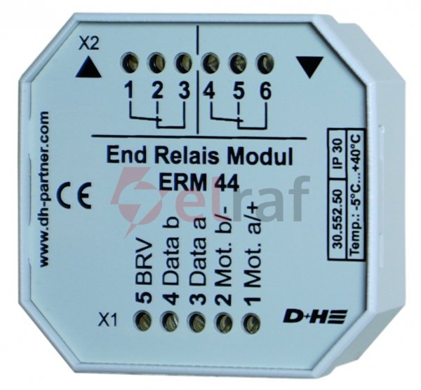 Moduł końcowy wskaźnika stanu napędów ERM 44
