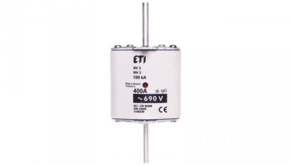 Wkładka bezpiecznikowa NH3 400A gG 690V 004186329