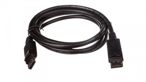 Kabel połączeniowy DisplayPort 1.2 Typ DP/DP, M/M czarny 2m AK-340100-020-S