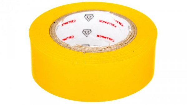 Taśma izolacyjna 128 0.15-19-10 PVC zółta 145811 /10szt./