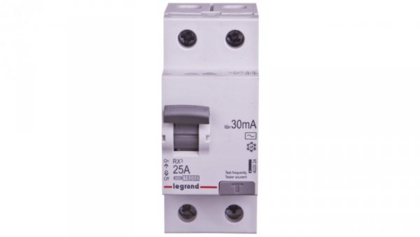 Wyłącznik różnicowoprądowy 2P 25A 0,03A typ AC P302 RX3 402024