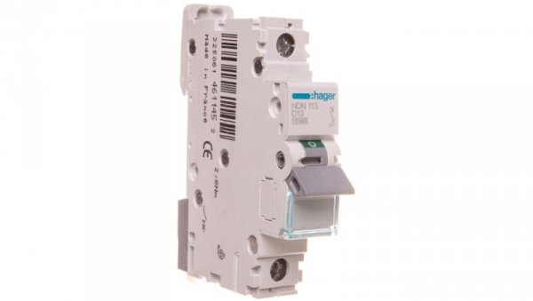 Wyłącznik nadprądowy 1P D 13A 10kA AC NDN113