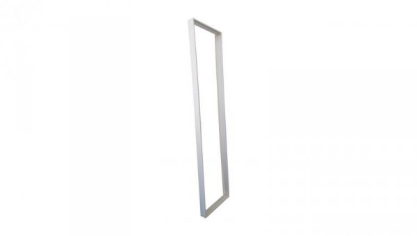 Rama montażowa do panelu LED 1200x300 zatrzaskowa aluminium biała EC79125