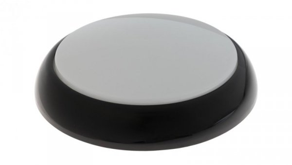 Oprawa KAJKO XL, LED, 12W, 4000K, 1200lm, czarna-polipropylen, klosz matowy-poliwęglan, IP44, IK10 A2905CZ-MP