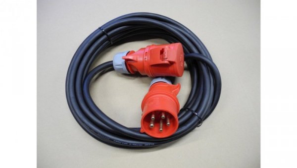 Kabel Przedłużacz Siłowy 16A/16A 5m 5x2,5 211205