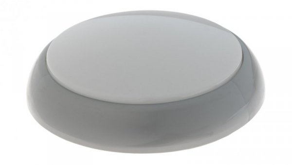 Oprawa KAJKO XL, E27, 75W, srebrna-polipropylen, klosz przeźroczysty-poliwęglan, IP44, IK10 A2900SR-P