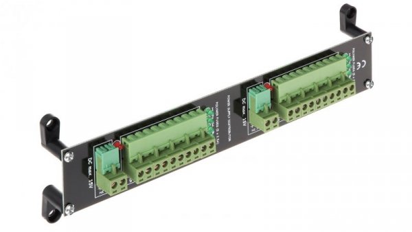 Dystrybutor zasilania (łączówka, rozgałęźnik) 2-we/10wy max.15VDC 10x2.5A do montażu na ścianie