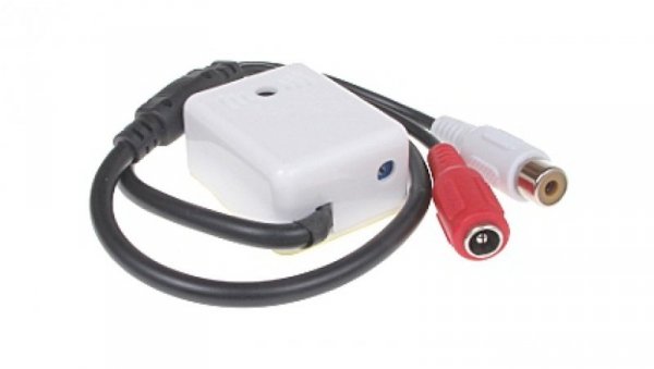 Mikrofon CCTV moduł audio 20Hz-10kHz z regulacją wzmocnienia SM-8/R-PLUG