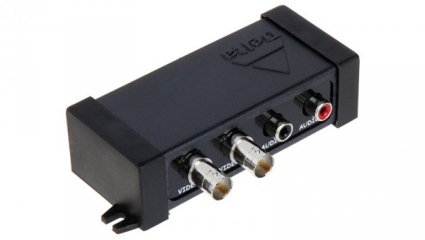 Transformator do przesyłania sygnału 2x wideo + 2x audio po skrętce AHD, HD-CVI, HD-TVI, CVBS, 4K UHD TR-2P+2AU