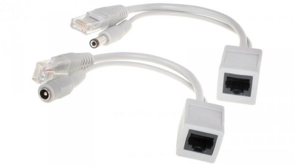 Pasywny adapter Power over Ethernet (PoE) umożliwiający zasilanie urządzeń pracujących w sieciach LAN za pomocą skrętki POE-UNI