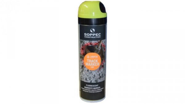 Farba geodezyjna do znakowania spray żółta SOPPEC Track Marker