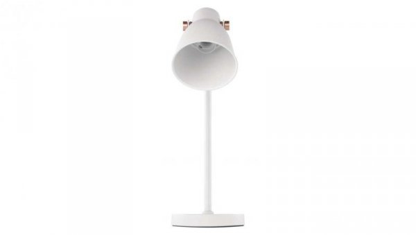 Lampa biurkowa E27 JULIAN 46 cm biała EMOS Z7621W
