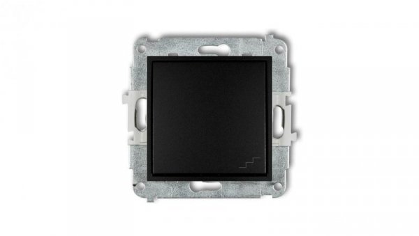 ICON Mechanizm łącznika schodowego czarny mat 12IWP-3