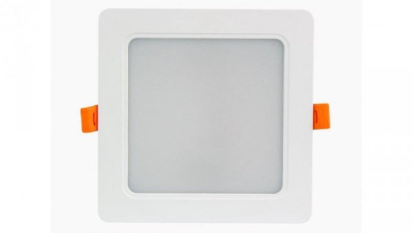 LED line LITE Downlight Plafon podtynkowy MOLLY 12W 1150lm 3000K ciepła kwadrat podtynk 3 lata gwar.