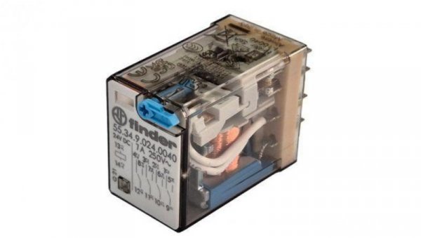Przekaźnik: elektromagnetyczny 4P 24V DC F55-34-9-024-0040FINDER
