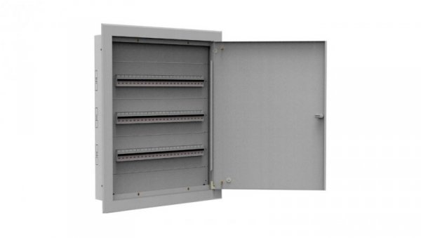Rozdzielnica podtynkowa metalowa 3x24 modułów IP30 (400V AC) 665x523x130mm drzwi pełne Doktorvolt