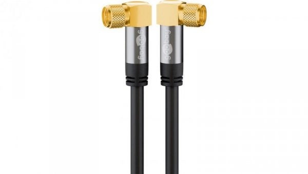 Kabel antenowy SAT (typ 135 dB), poczwórne ekranowanie - Długość kabla 3 m