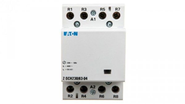 Stycznik modułowy 63A 0Z 4R 230V AC Z-SCH Z-SCH230/63-04 285735