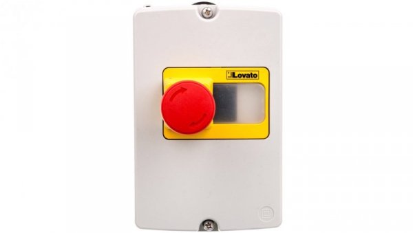 Obudowa do montażu powierzchniowego do SM1P szerokość 100mm z przyciskiem zatrzymania awaryjnego SM1Z1712P