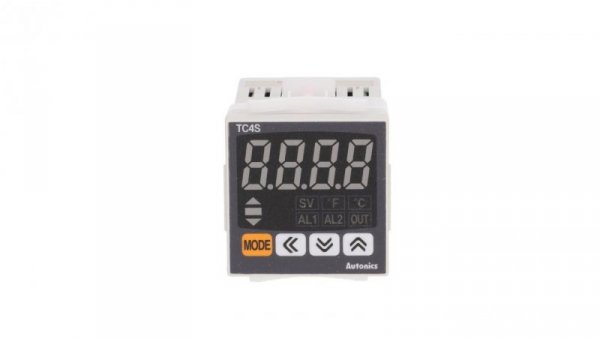 Ekonomiczny regulator temperatury 48x48mm PID 100-230VAC TC4S-24R