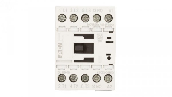 Stycznik mocy 9A 3P 400V AC 1Z 0R DILM9-10(400V50HZ,440V60HZ) 276692