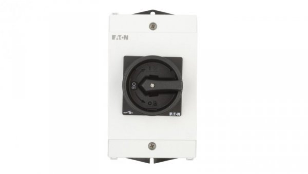Łącznik krzywkowy 0-1 3P 25A 1Z 1R w obudowie IP65 P1-25/I2/SVB-SW/HI11 207295