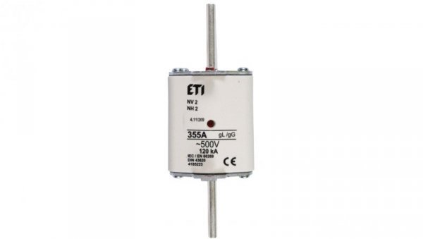 Wkładka bezpiecznikowa NH2 355A gG 500V 004185223