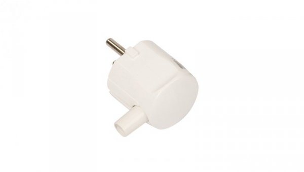 Wtyczka uni-schuko 16A W-50K biała W50K01