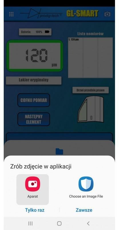 MIERNIK GRUBOŚCI LAKIERU GL-SMART-8