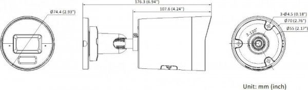 Kamera IP Hikvision DS-2CD2087G3-LIY 4mm PL