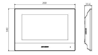 Zestaw wideodomofonowy Hikvision DS-KIS603-P(C)