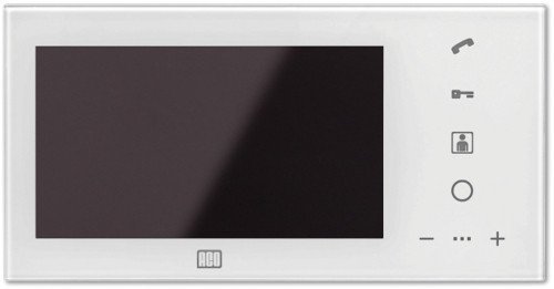 ACO INS-MP7 WH (Biały) Monitor INSPIRO - kolorowy cyfrowy 7” do systemów videodomofonowych