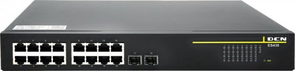 SWITCH DCN ES430-18P-POE L2 16xPoE+/2xSFP (250W)