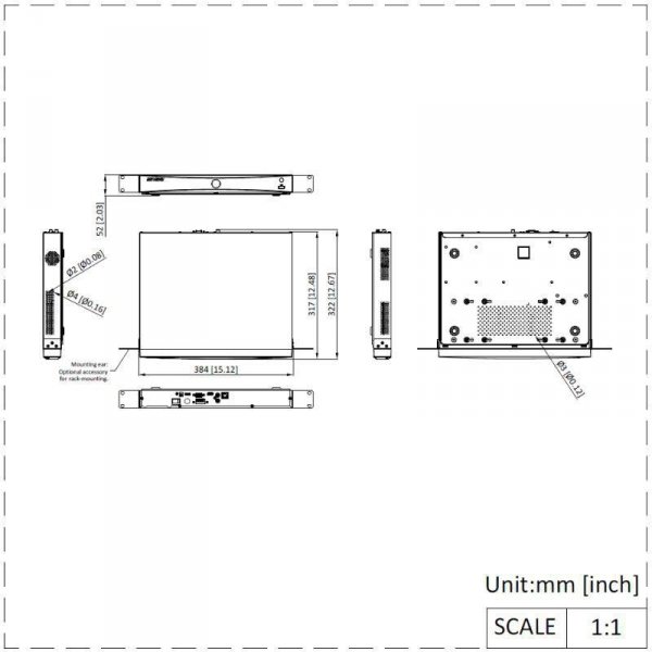 Rejestrator IP Hikvision DS-7616NXI-I2/VPro