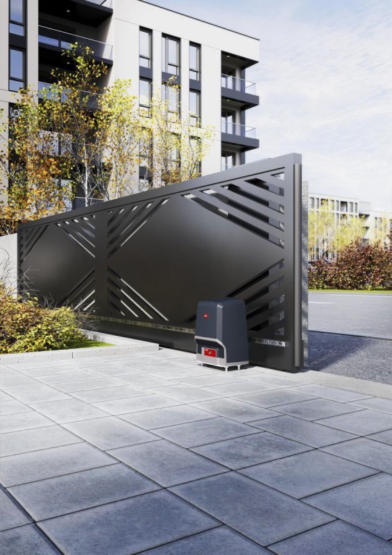 Napęd/siłownik BFT ARES ULTRA BT B1500 do 1500kg bram przesuwnych