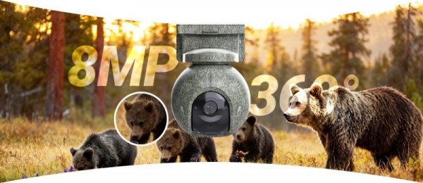 Kamera IP Ezviz EB8 Pro 4G 4K Kit 8MP z panelem słonecznym 8W 4G Wi-Fi