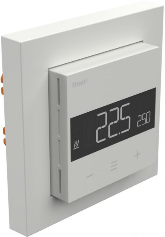 Termostat Heatit WiFi6 White RAL 9003 Wi-Fi Thermostat 3600W 16A