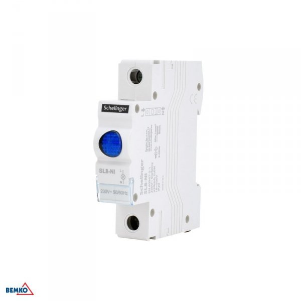 Lampka sygnalizacyjna LED SL8 niebieska SCHELINGER
