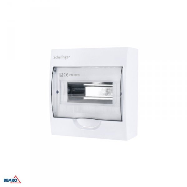 Rozdzielnica natynkowa IP40 ZACISKI 8N+8PE 1x8P