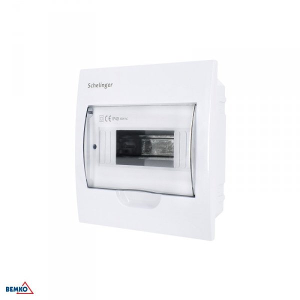 Rozdzielnica podtynkowa IP40 ZACISKI 8N+8PE 1x8P