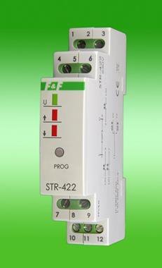 STR-422 STEROWNIK ROLET 1-PRZYCISKOWY 4A 1M 230V AC