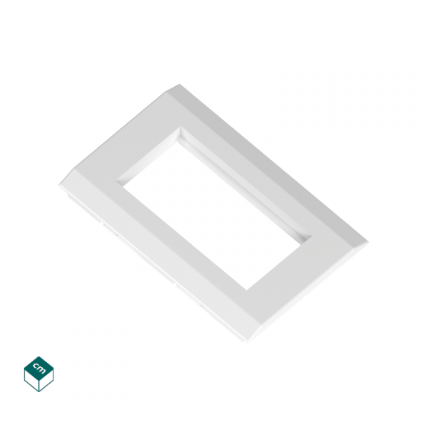 M45 BIAŁY RAMKA 2M KANAŁOWA DO KPP RK 2M