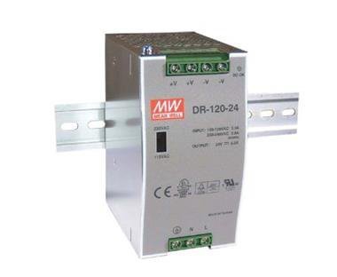 EDR ZASILACZ NA SZYNĘ DIN 120W 5.0A 90-264V AC - 124-370V DC / 24V DC