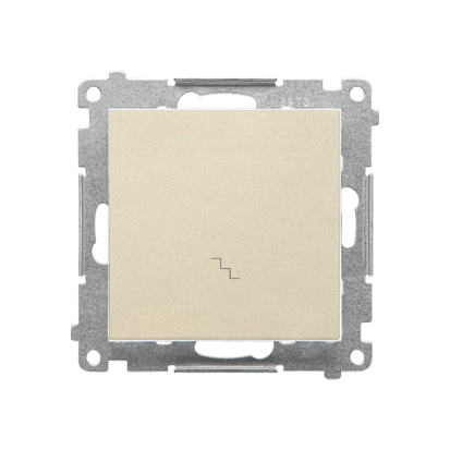 SIMON 55 MODUŁ SZAMPAŃSKI MAT ŁĄCZNIK UNIWERSALNY "SCHODY" ZACISKI SPRĘŻYNOWE 10AX 250V