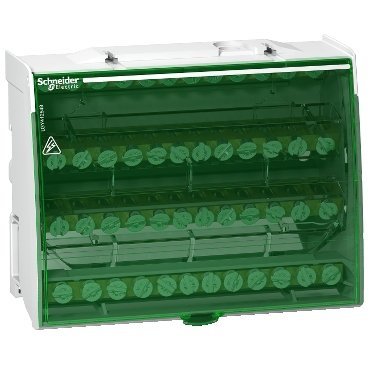 Schneider Electric Blok zaciskowy Acti9 LGY412548 125A 4-biegunowy 4x(1x9+7x7,5+4x6,5)mm, LGY412548