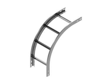 LPDZC100H60N ŁUK PIONOWY ZEWNĘTRZNY DRABINY 2.0 MM