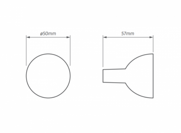 SPOTLIGHT LED ŻARÓWKA LED SPOT 8/43W GU10 230V 830 WW 3000K 702LM 120ST