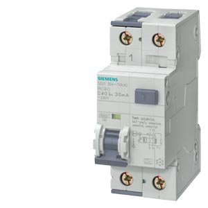 5SU1 B16A/ 30MA/AC 1P+N WYŁĄCZNIK RÓŻNICONADPRĄDOWY B 16A 30MA 2M AC 10KA