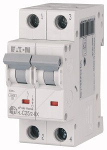HN-C25/2 WYŁĄCZNIK NADPRĄDOWY C 25A 2P 2M 6KA