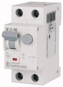 HNB-B16/1N/003 B 16A/ 30MA/AC WYŁĄCZNIK RÓŻNICONADPRĄDOWY B 16A 1P+N 2M 30MA AC 6KA